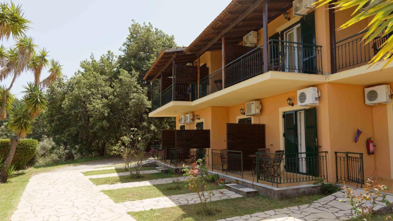 Habitat Villa Corfu Dassia  Bagian luar foto