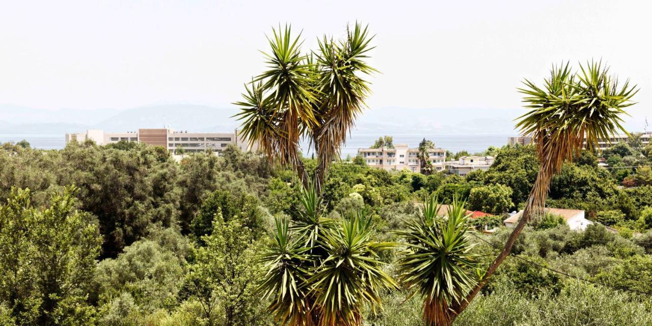 Habitat Villa Corfu Dassia  Bagian luar foto