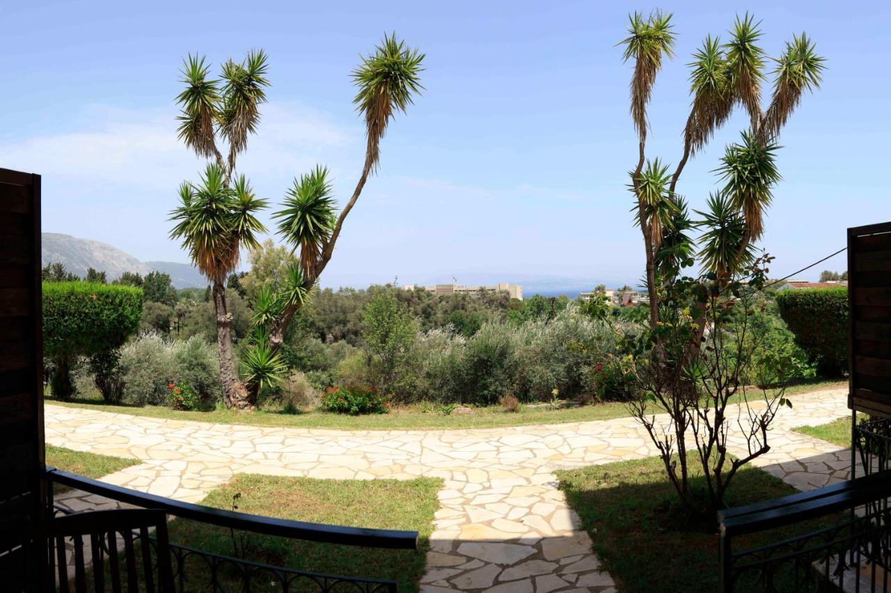 Habitat Villa Corfu Dassia  Bagian luar foto