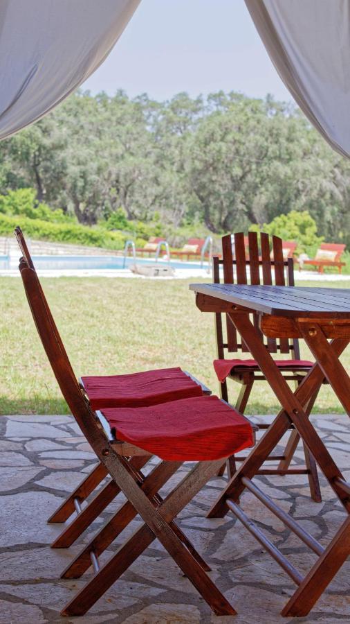 Habitat Villa Corfu Dassia  Bagian luar foto